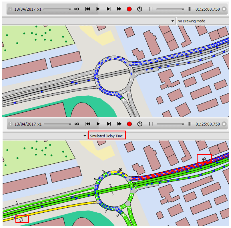 Aimsun交通模型交通规划软件中的交通管理行动